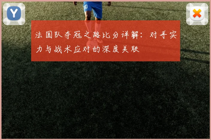 法国队夺冠之路比分详解：对手实力与战术应对的深度关联