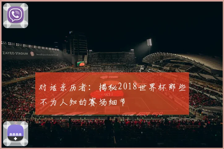 对话亲历者：揭秘2018世界杯那些不为人知的赛场细节